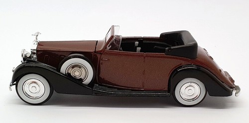 Solido A Century Of Cars 1/43 Scale AFT9744 - 1939 Rolls Royce Phantom 3 - Brown - Picture 3 of 4