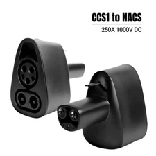 CCS Combo 1 Charger Adapter to NACS, 250A 1000V DC Connector for Model S/3/X/Y