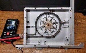 Sharp R959SLMAA Kombi-Mikrowelle 40 Liter / Heizelement und Lüftermotor