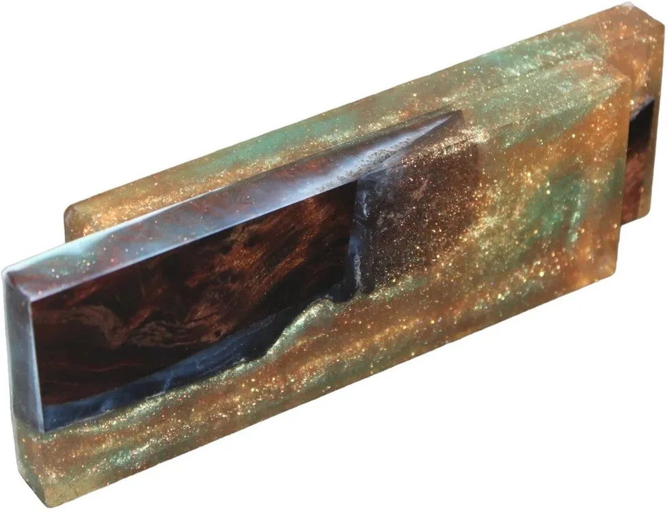 Stabilized Burl Hybrid,Knife Scales, Pen Blank#1131(5 1/2” X 2” X 1/2”) - Image 3 of 4