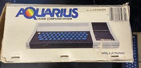 Mattel Aquarius Personal Computer System W/ Box Model 5931 Tested Intellivision