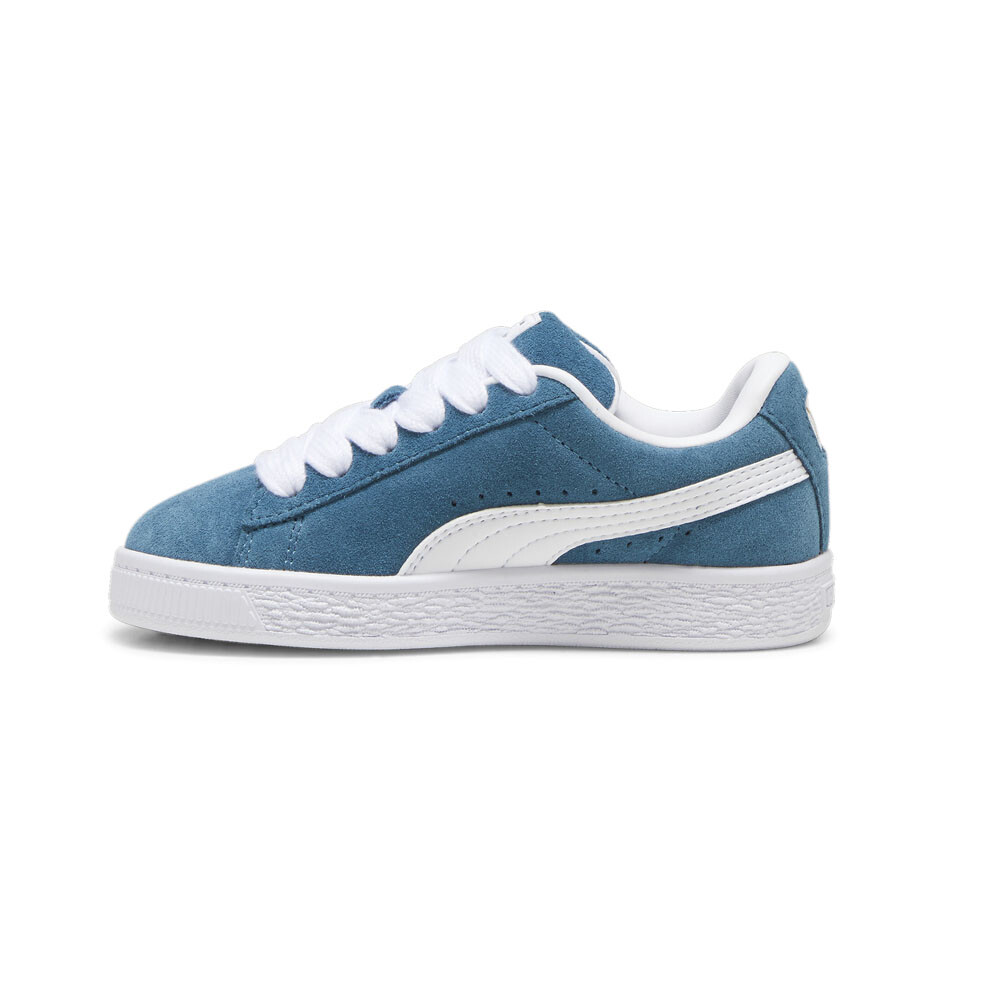 PUMA Suede Xl Lace Up Youth Boys Blue Sneakers Casual Shoes