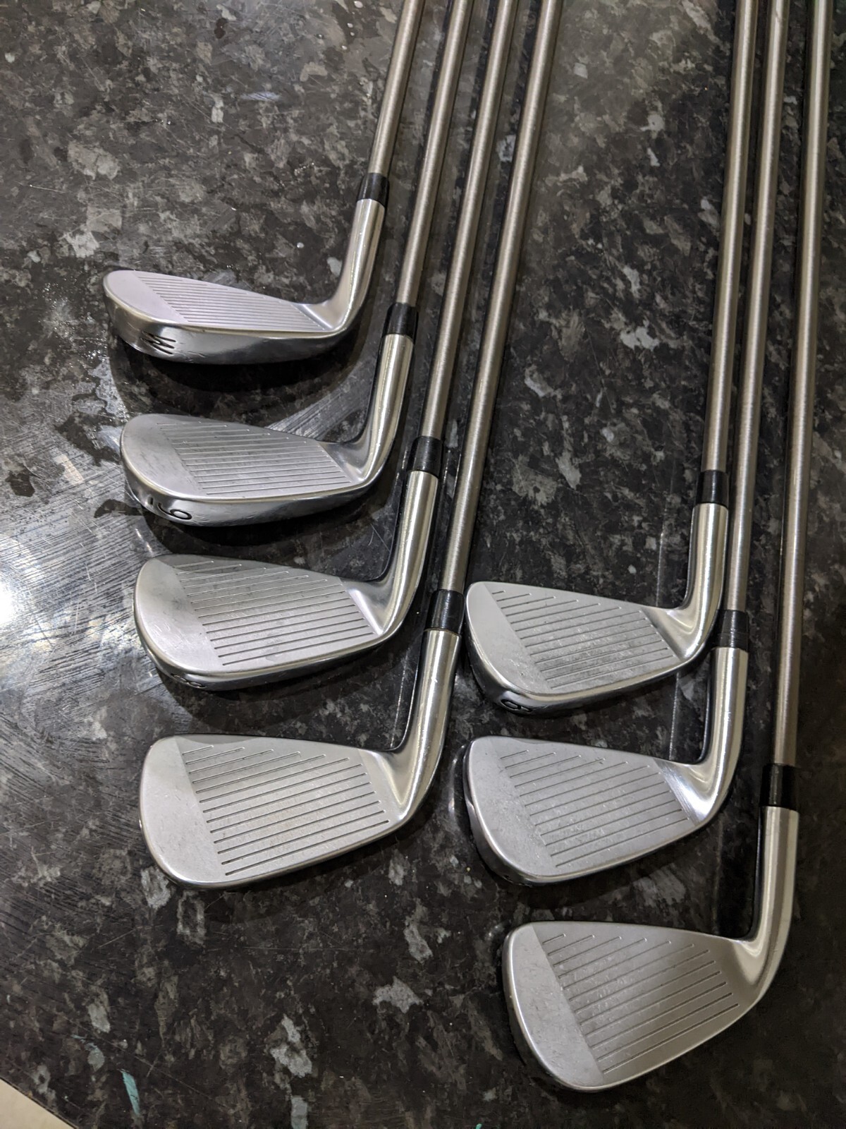 Used PXG 0311 T & 0311 P GEN5 Iron Set / 4 PW / Regular Flex Graphite