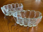 Set Of 2 Princess House Crystal Buffet Utensil Spoon & Fork Holders — photo 1