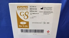021958 Tosoh Bioscience Elution Buffer for G8 Glycohemoglobin Analyzer #3 800mL