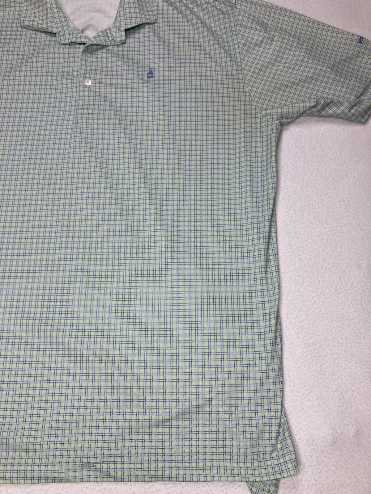 Turtleson Green Checked Performance Golf Casual P… - image 5