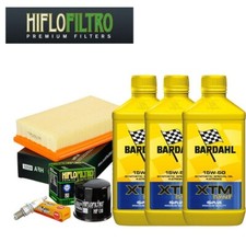 Kit // Cagiva 1000 / Navigator Bardahl XTM 15W50 Ölfilter Luft Kerzen