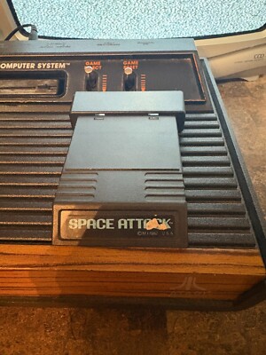 Space Attack (Atari 2600) - Tested, Cleaned & Working