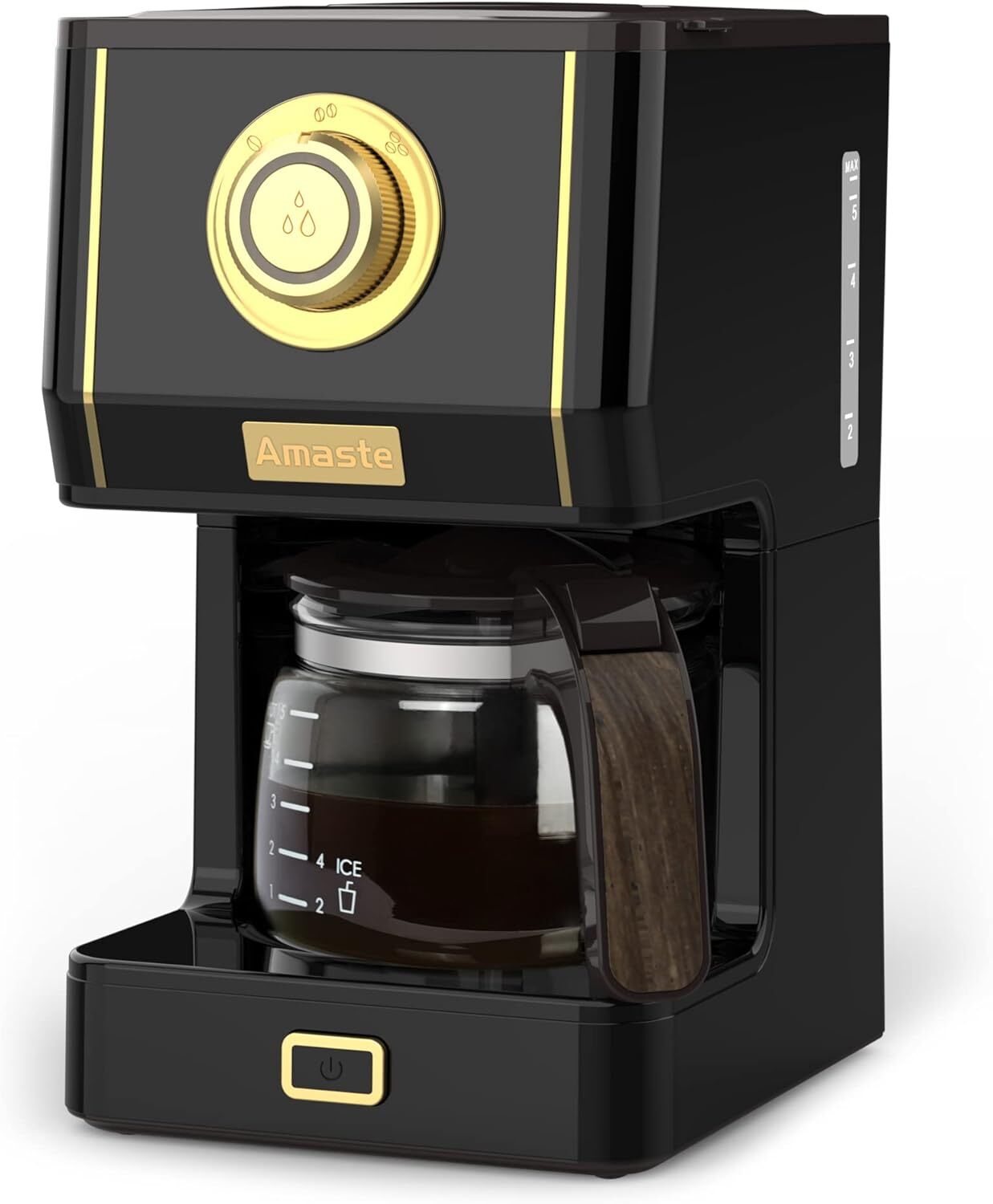 ,drip Coffeemaker Withcarafe Andcoffee Filter And Threebrewing Modes