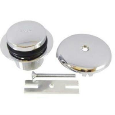 ◆pon.n Danco Chrome Overflow Plate & Touchtoe Stopper Kit #88981 Open Box