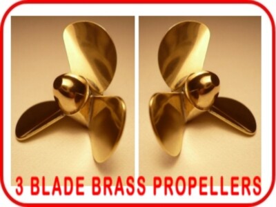 LH & Rh Modell Boot Propeller 1 Paar 3 Klinge Diverse Größen Erhältlich M4 LH & Rh Modell Boot Propeller 1 Paar 3 Klinge Diverse Größen Erhältlich M4