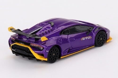 Sunrich MINI GT 1/64 Lamborghini Huracan STO Viola Pasifae LHD