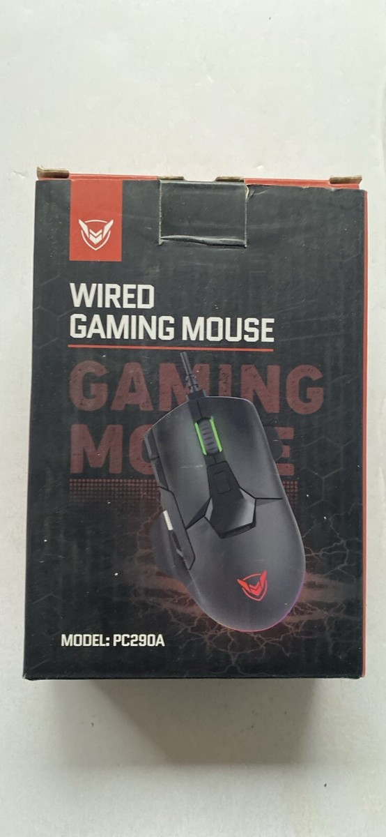 Wired Gaming Mouse Model PC290A Optical Sensor, RGB Lighting