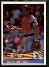 1984 Donruss Carlton Fisk #302 Chicago White Sox