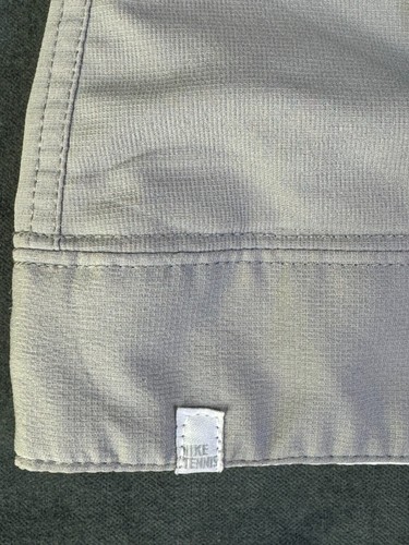 Nike Reversible Tennis Jacket Womens M Medium Gray White Blue Full Zip VNTG - Picture 4 of 8