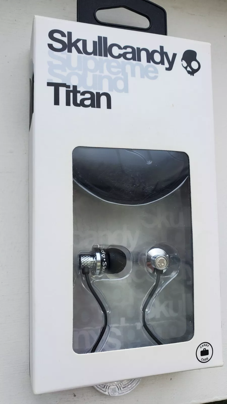 SUPER RARE ! Casque sonore Skullcandy Titan Supreme noir AVEC JOUETS R US SEAL