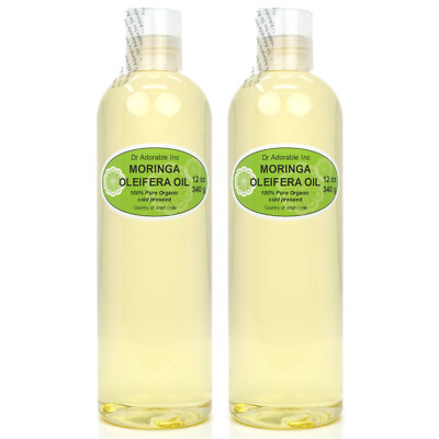 Premium 100% Pure Organic Cold Pressed Best Fresh Moringa Oil 2 oz up to 7 LB