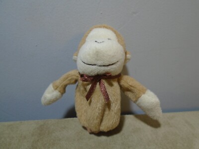 CARTER S MONKEY PLUSH 3.5  FINGER PUPPET (MA361)