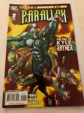 PARALLAX #1 FIRST PRINTING! 2007! THE FALL OF KYLE RAYNER! SINESTRO CORPS! DC!