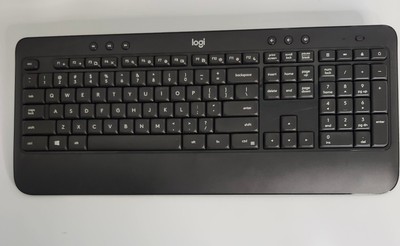 Logitech Wireless Black Logi Keyboard Mk360 Pre Owned Tested Works No Dongle