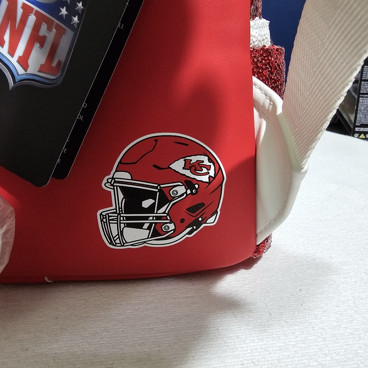 Loungefly NFL Kansas City Chiefs Sequin Mini Backpack
