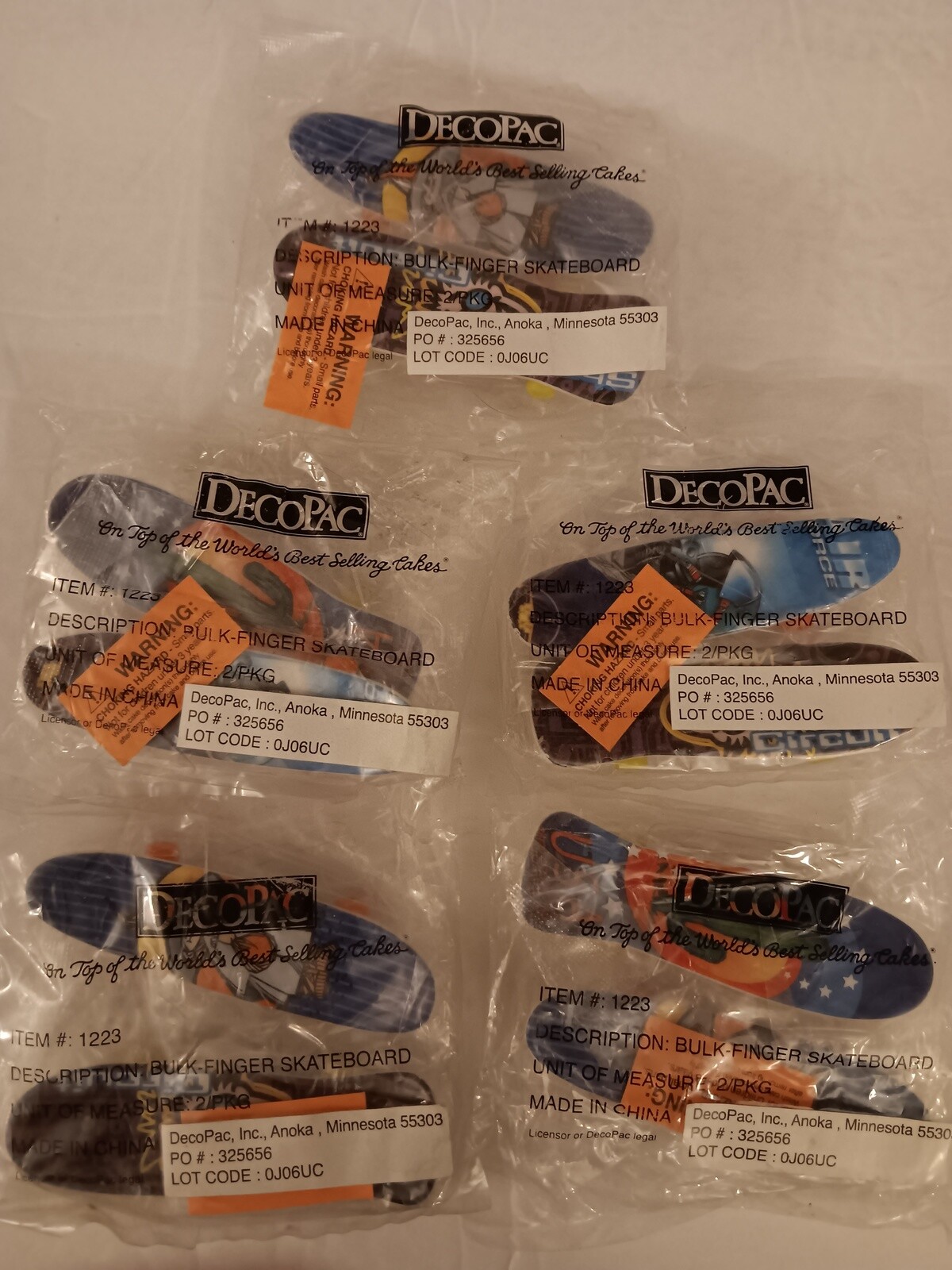 S 2 Pack Lot Of 5 Packs Factory Sealed New