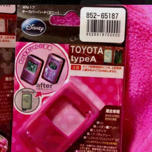 Key Cover Car Disney Toyota Type Minnie Voxy Noah Alphard Etc Napolex Wn 17 Ebay