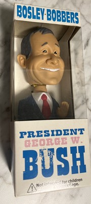 BOSLEY BOBBERS PRESIDENT GEORGE H BUSH BOBBLE HEAD FIGURE - RARE
