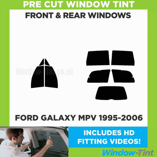 For Ford Galaxy MPV 1995-06 Full Pre Cut Window Tint Kit Front & Rear Film Film - Picture 2 of 10