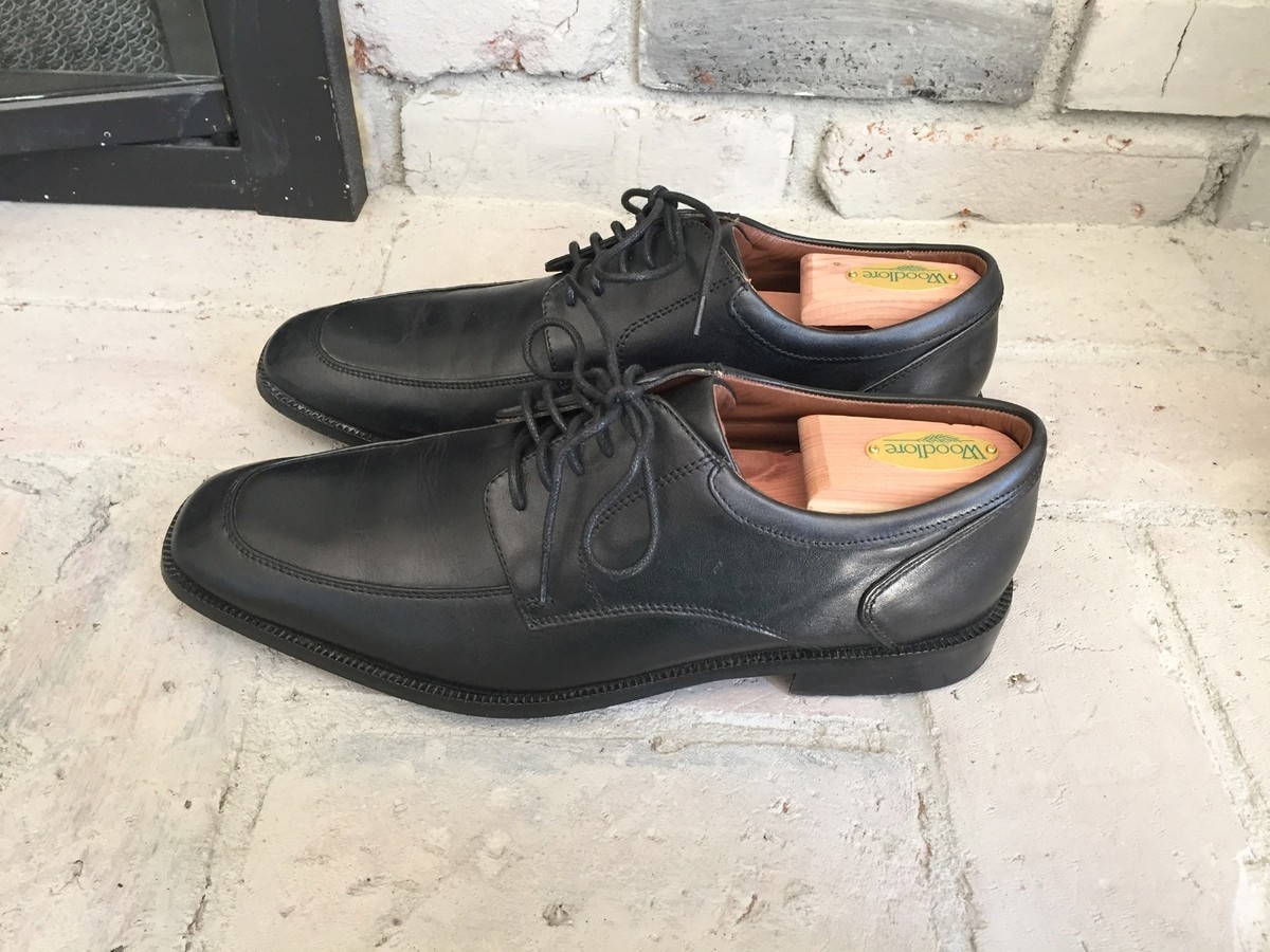 Chaussures Habillées Homme Rockport Fairwood Maccullum - Oxford En Cuir Noir - Pointure 8.5 US - Occasion
