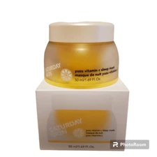 NIB Saturday Skin Yuzu Vitamin C Sleep Mask