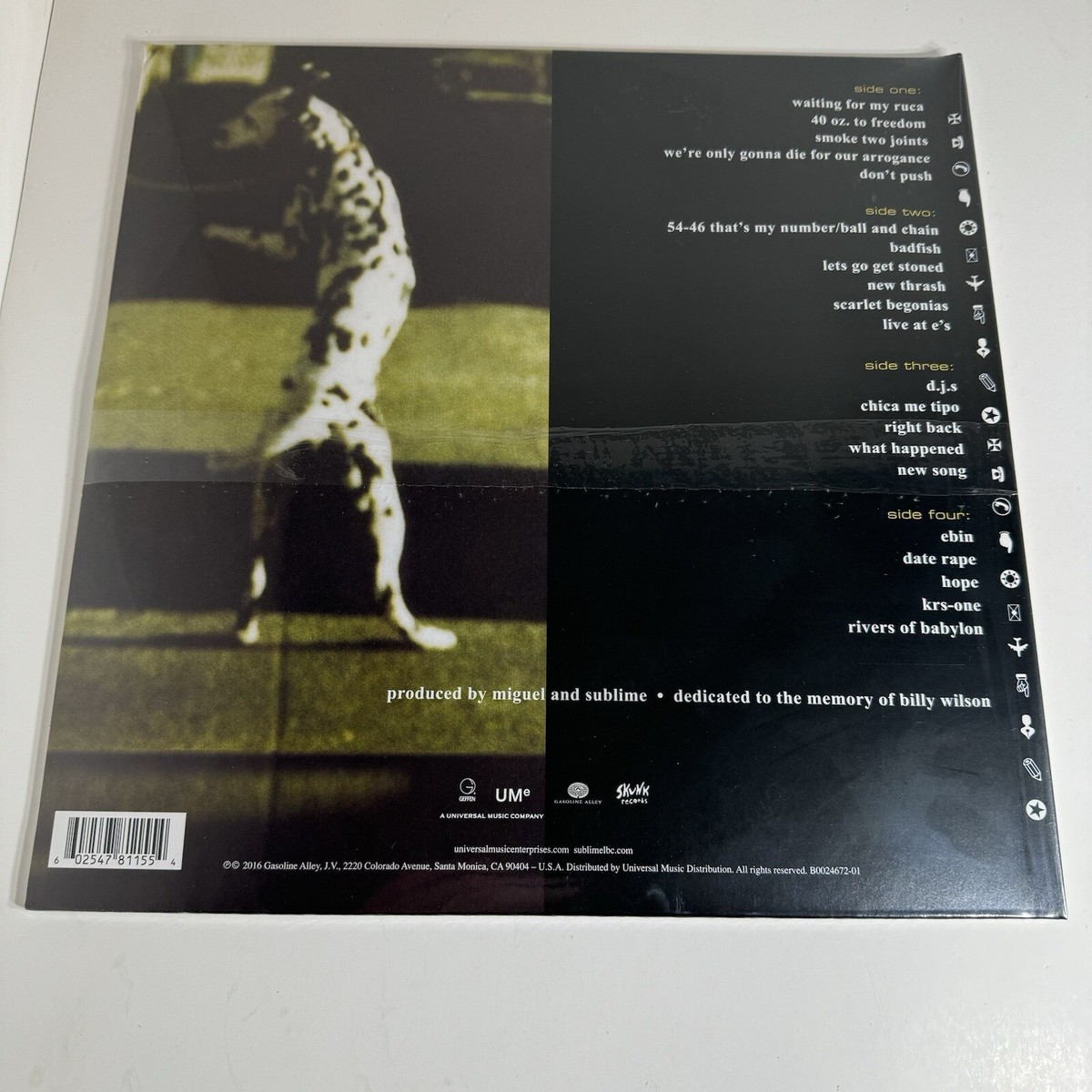 Sublime 40oz To Freedom 2LP Vinyl Record Album New Sealed