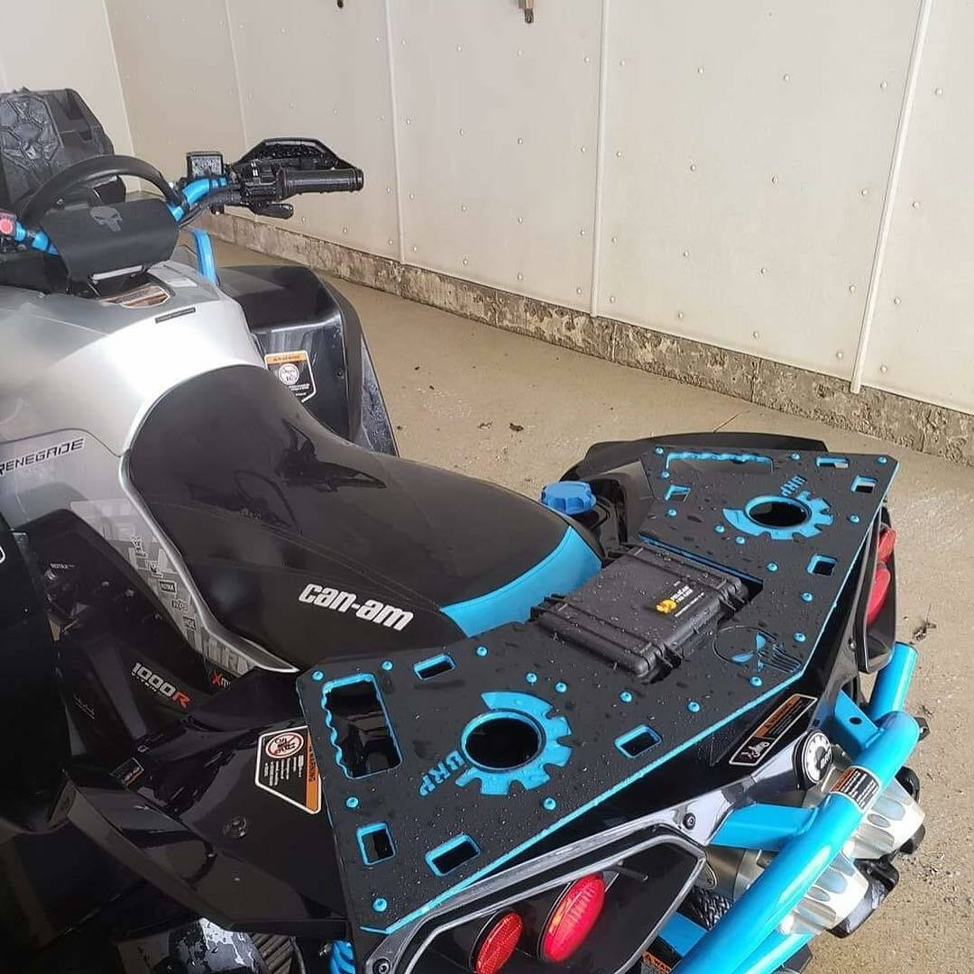 Can-Am Renegade Rear Rack w/Case ALUMINUM 500 570 800 850 1000 ALL
