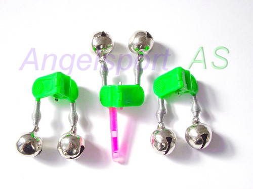 20 Stück Aalglocken Set - Lautstarke Bissanzeiger Mit Schraubverschluss Für Nachtangeln