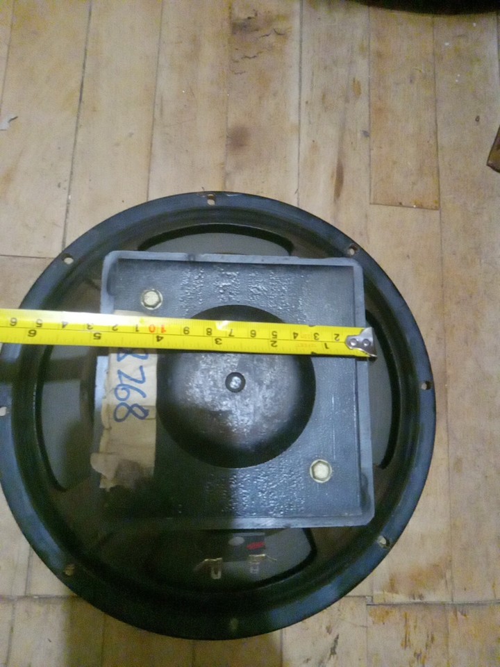 Old Guitar Amp Speaker 12" Works Great Has A Old Sound To It. eBay