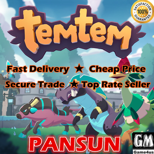 Temtemtem Pansuns (100K - 1M) alle Plattformen Temtemtem Pansun Sofortige Lieferung schnell 🙂 - Bild 1 von 2