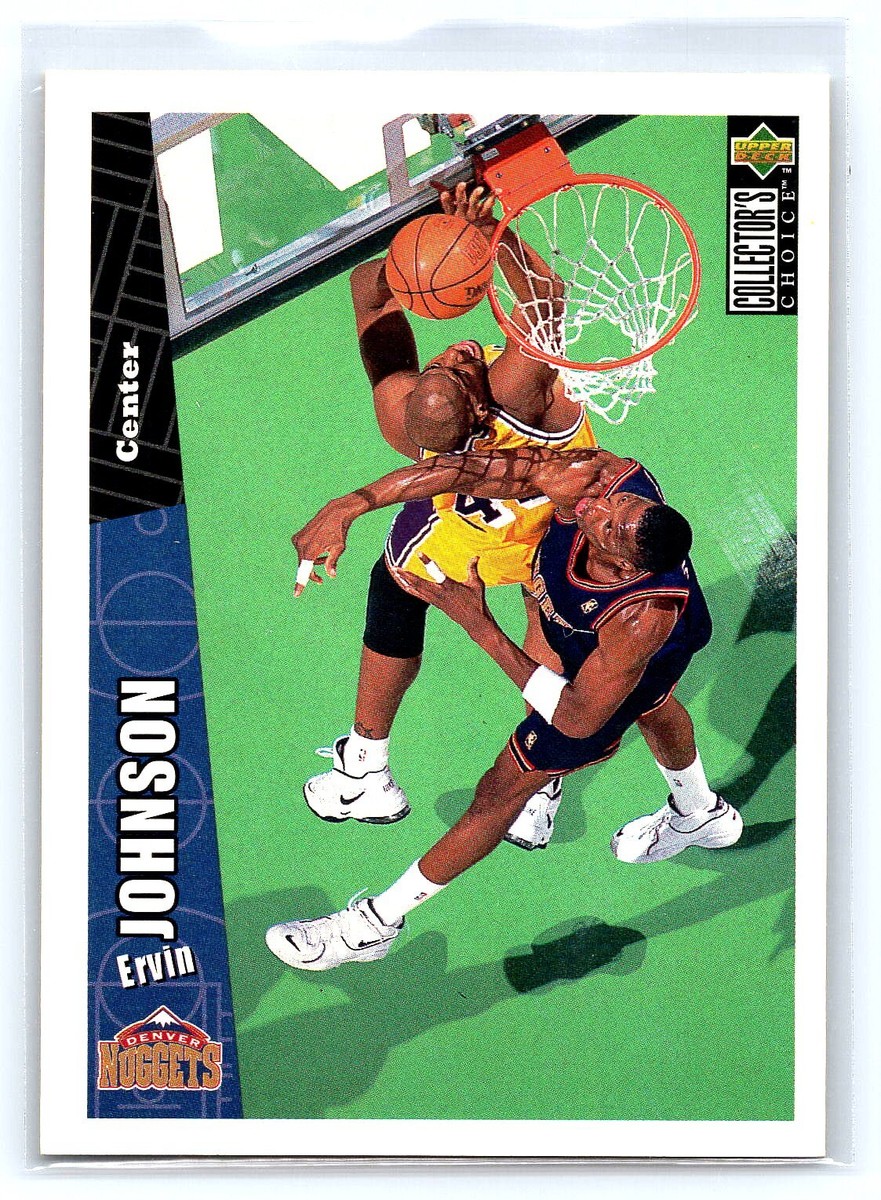 1996 Collector's Choice #234 Ervin Johnson Basketball Denver
