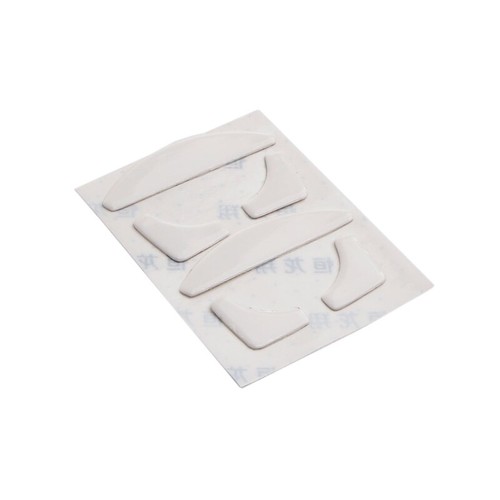 for DeathAdder Mouse Skates Mouse Feet White Glides Curved Edges 2 Sets - Afbeelding 3 van 8