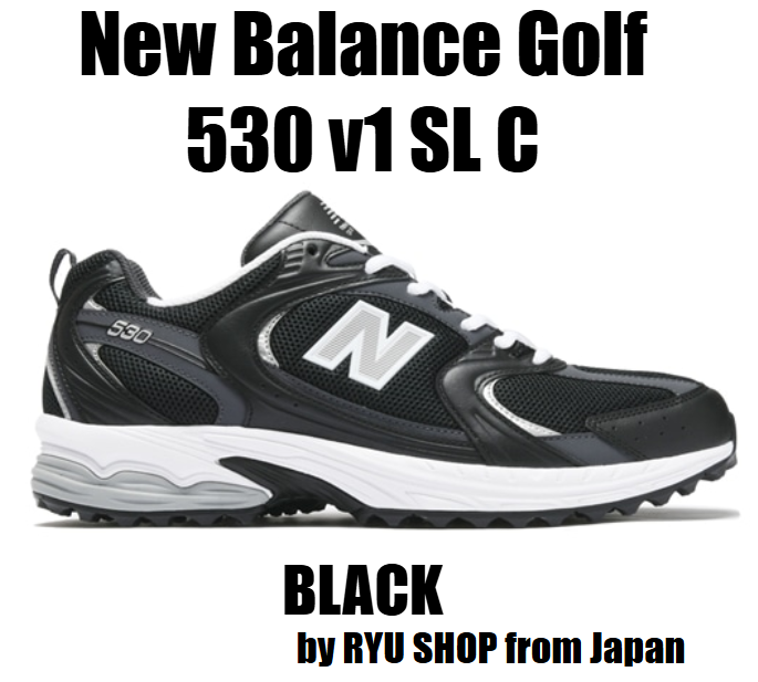 New Balance Unisex Golf shoes 530 v1 SL C UGS530C D BLACK