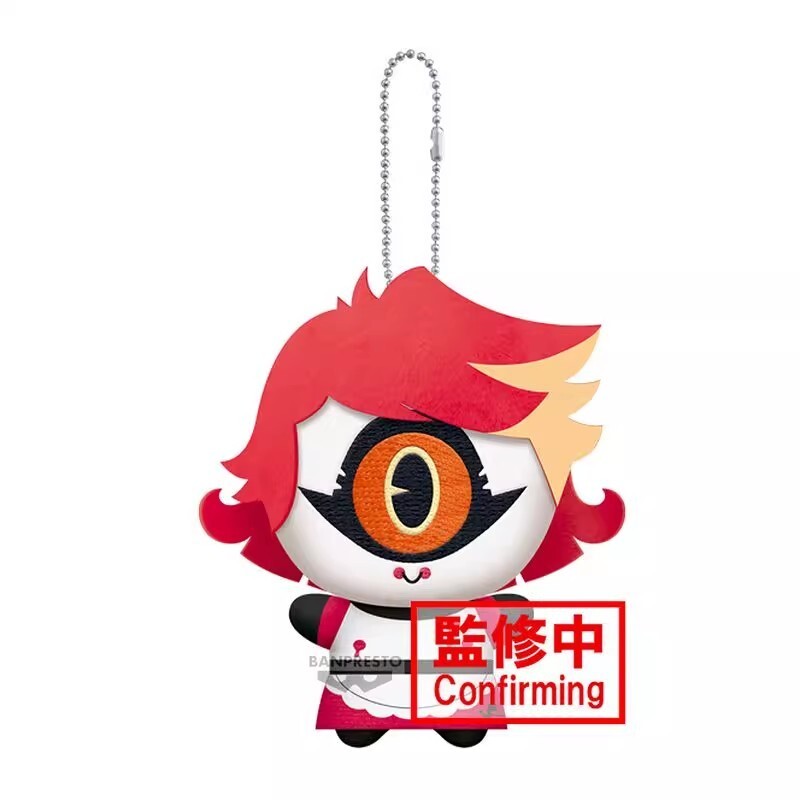 Hazbin Hotel Niffty 10cm Plush Doll Keychain Plush Keyring S