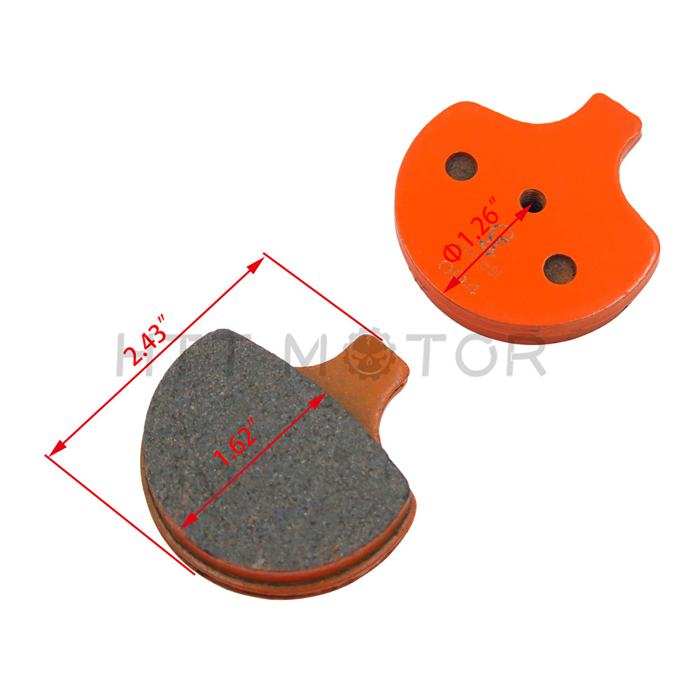 Carbon Ceramic Brake Pads for Harley FLHR Electra Glide Road King 1994