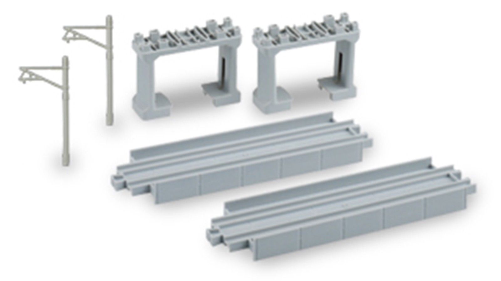 Tomy Plarail Pla Rail Track Part R-26 Overpass Straight Rail