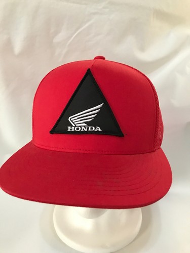 Honda Motorcycle Triangle Patch Trucker 