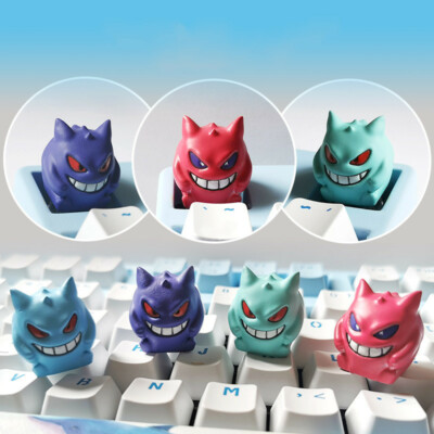 Gengar Artisan Resin Keycap - Various Colors! For Cherry MX keyboard，Custom Made