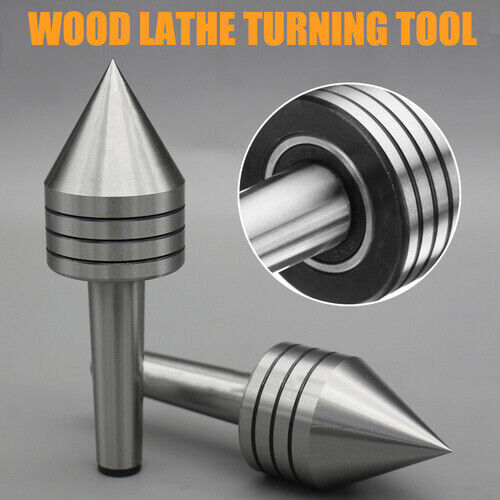 Live Center For Morse Taper Triple Bearing Lathe Center Turning Revolving MT2 - Picture 1 of 8
