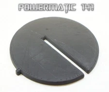 Bandsaw Table Insert Throat Plate for Powermatic 141 Band Saw (2.25" x 0.124")