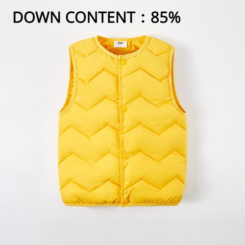 Kids Boy Warm Top Waistcoat Gilet Thermal Vest Padded Coat Jacket Quilted Winter - Picture 5 of 19