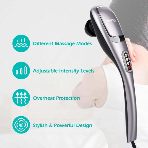 Nursal Handheld tiefe Percussion Massage mit 5 Massagemodi & 5 Geschwindigkeiten EPS12 - Bild 4 von 9