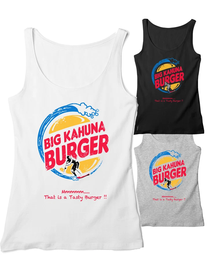 Damen Träger Top Shirt Pulp Big Kahuna Burger Jules Winnfield Fiction Tarantino - Bild 1 von 1