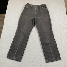 VINTAGE 80s Wrangler Jeans Women 16 30x29 Misses Full Fit High Waist MADE IN USA